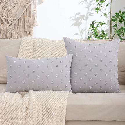 1 PC Jacquard Linen Decoration Throw Pillow Cover Living Room Decoration
