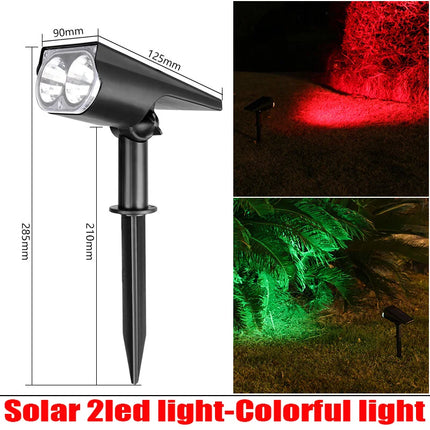 LED Solar Powered Spotlight Lighting