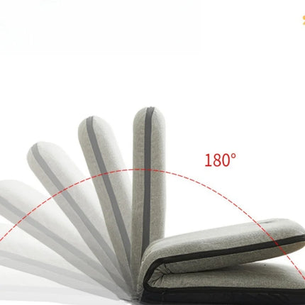 Japanese-style Tatami Chair Bedroom Backrest Chair Bay Window Lazy Sofa Legless Chair Leisure Folding Lounge Chair Protable