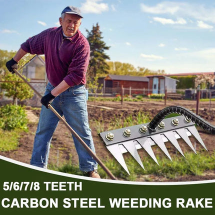 Iron Gardening Hoe Weeding Rake