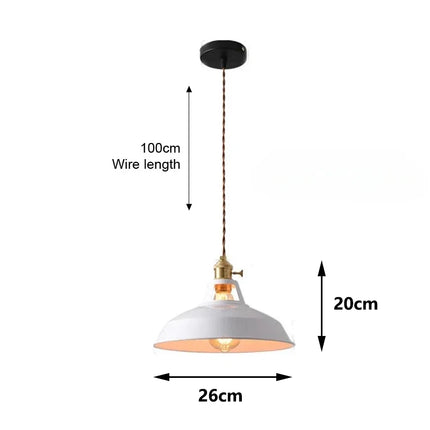 Colorful Retro Pendant Lights
