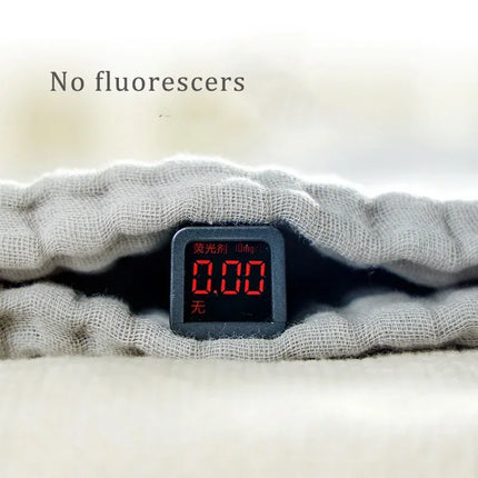 Newborn Bedding Sleeping Blanket Baby Accessories Boys Girls Bath Shower Towel Bathrobe 6 Layers Kids Muslin Swaddle Wrap