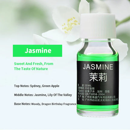 2pcs 10ML Perfume Refill Air Freshener Natural Plant Essential Oil Aroma Diffuser Fragrance Humidifier Essential Oil Freshener