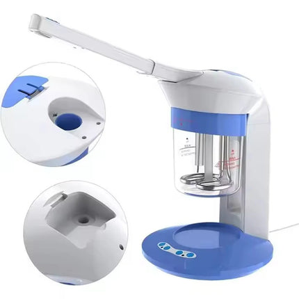 Beauty Salon Ionic Mist Sprayer Facial Steamer Heated Humidifier Face Sauna Ozone Steam Cleansing Spa Machine Skin Care Tool