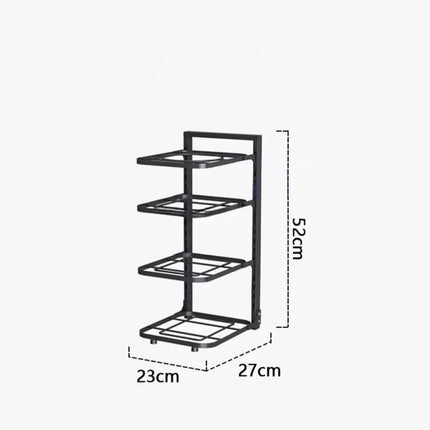 Adjustable Stainless Steel Kitchen Pot Rack