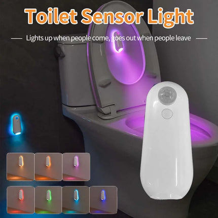 Rechargeable Motion Sensor Toilet Lamp