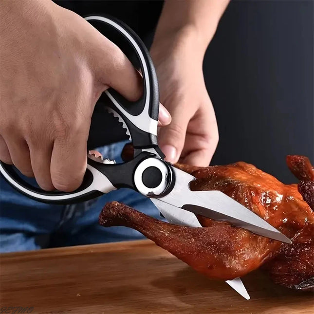 Multifunctional Stainless Steel Kitchen Scissors