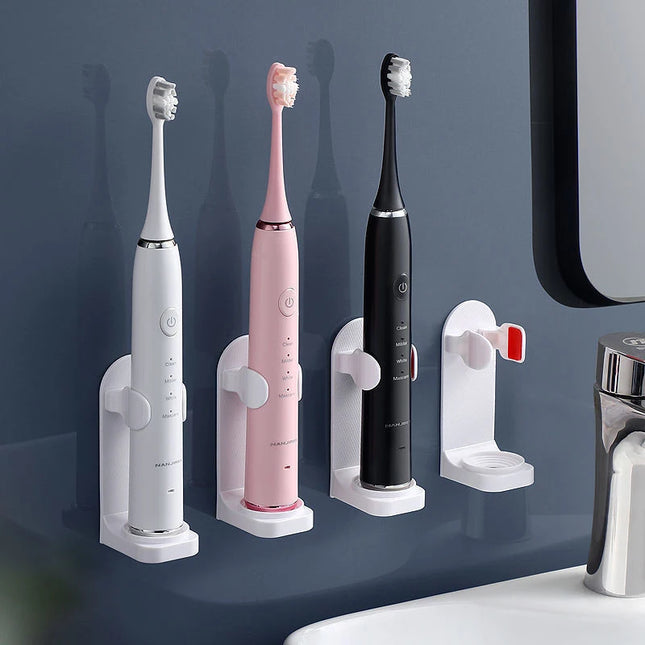 Adjustable Wall Mount Silicone Toothbrush Holder