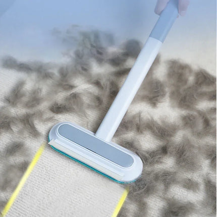 Pet Hair Remover for Furniture Carpet, Reusable Sticky Lint Roller & Fur Brush - Cat Dog Hair Removal Tool for Couch Bedding