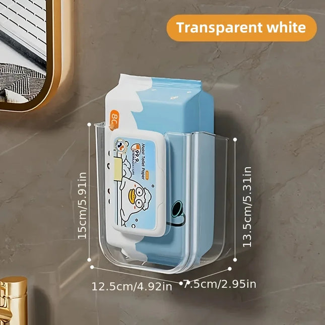 Wall-Mounted Wet Tissue Storage Box