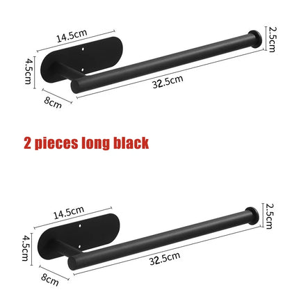 Stainless Steel Adhesive Toilet Paper Holder