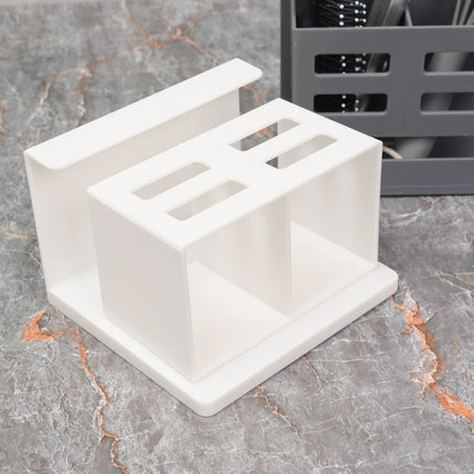 Wall-Mounted Multifunctional Bathroom Shelf