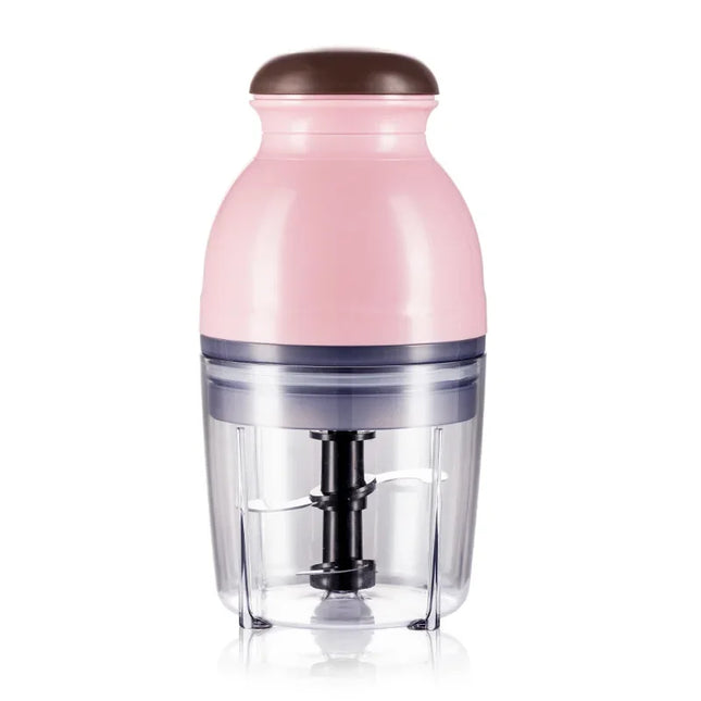 600ml Electric Kitchen Chopper Garlic Masher Meat Grinder Food Garlic Vegetable Chopper Crusher Food Processor Slicer Blender