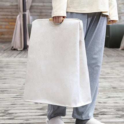 Collapsible Cotton Laundry Basket