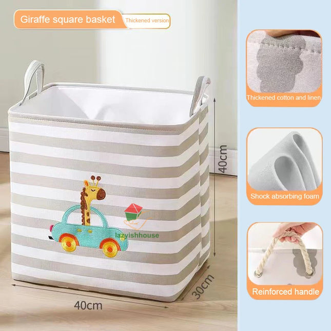 Folding Linen Storage Basket