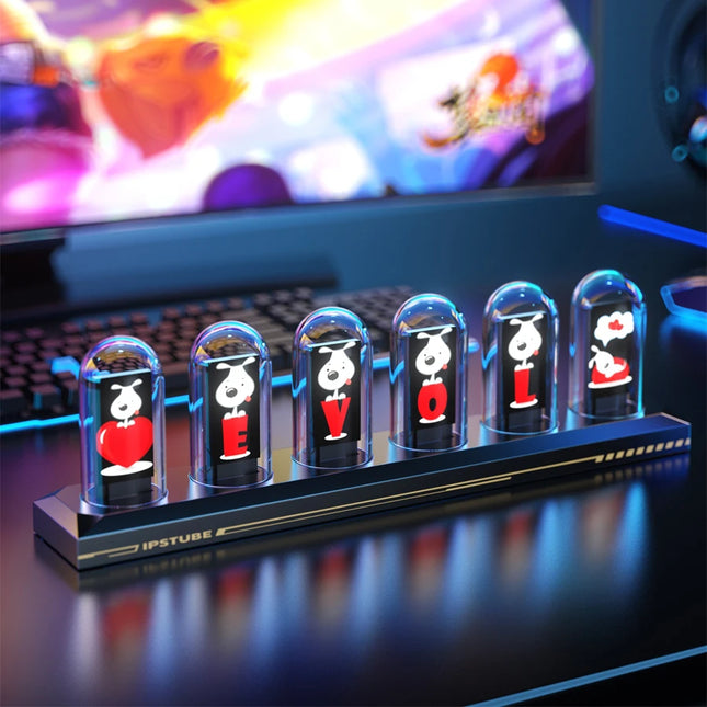 Nixie Tube Clock RGB Glow Digital Tube App-Controlled