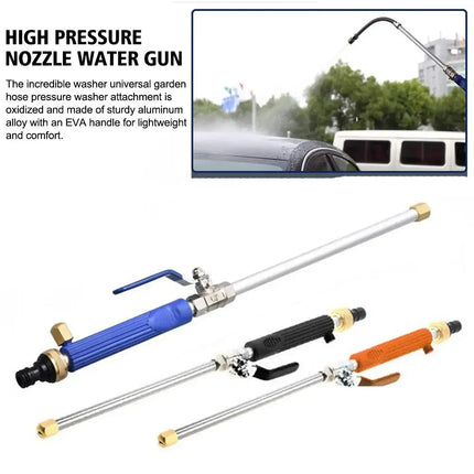 Car High Pressure Water Gun 46cm Jet Garden Washer Cleaning Hose Wand Watering Tool Spray Sprayer Sprinkler Nozzle R4Z8