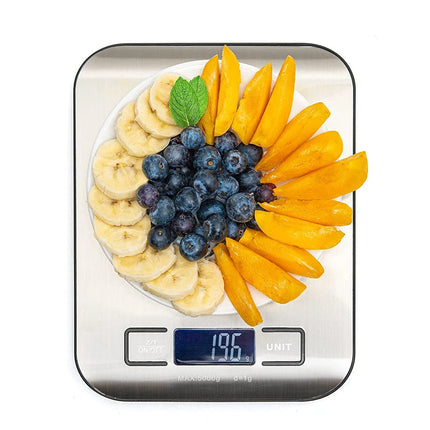 Electronic Digital Scales 5kg 10kg 1g  Weights Scale Stainless Steel  Food Balance Measure Tools LED Display Kitchen Scale