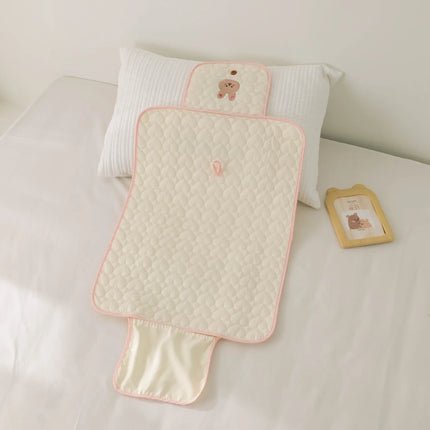 Foldable Portable Diaper Changing Pad Waterproof Baby Infant Diaper Urine Mat for Newborn Simple Bedding Changing Cover Pad
