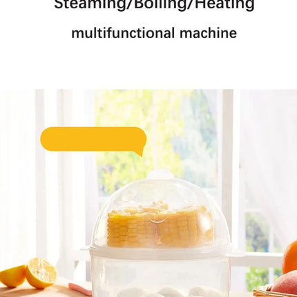 220V Multifunctional Electric Egg Boiler Double Layers Egg Cooker Mini Steamer Poacher Kitchen Cooking Breakfast Machine