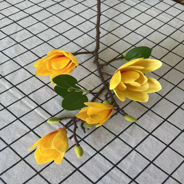 Artificial Silk Magnolia Flower