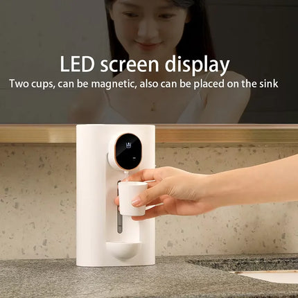 Touchless Wall-Mount Smart Mouthwash Dispenser