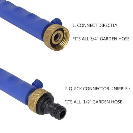 Car High Pressure Water Gun 46cm Jet Garden Washer Cleaning Hose Wand Watering Tool Spray Sprayer Sprinkler Nozzle R4Z8