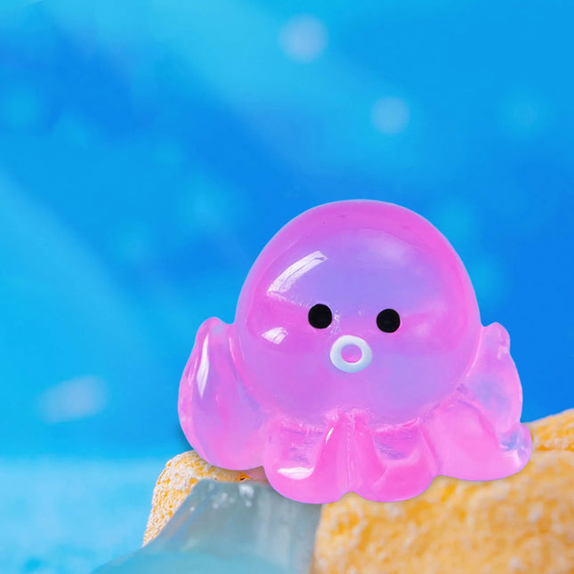 Micro Creative Cute Glow In The Dark Small Aquarium Fish Tank Diy Decoration Accessories Small Ornaments Knot Decorative Object