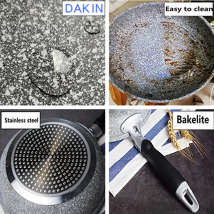 Durable Non-stick Stone Frying Wok Pan