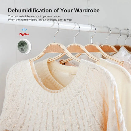 Smart Thermometer Indoor Humidity Sensor