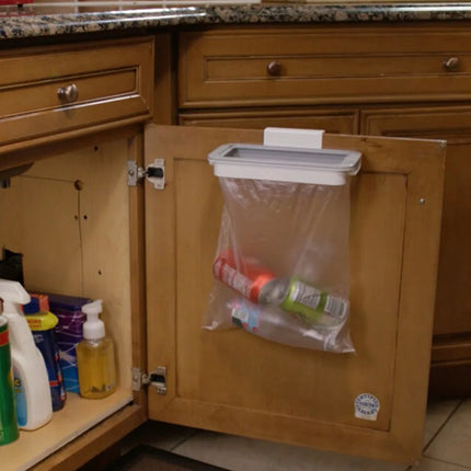 Kitchen Hanging Trash Can, Waste Bin, Garbage Rack, Tool Storage Holders, Trash Racks, Fashion Kitchen Cabinet Door Basket