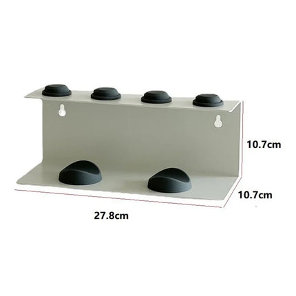 Wall-Mounted Hair Dryer Rack