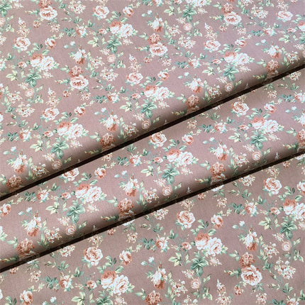 160x50cm Vintage Rose Flower Cotton Fabric Cotton Bedding Cotton Clothing Hair Ring Fabric