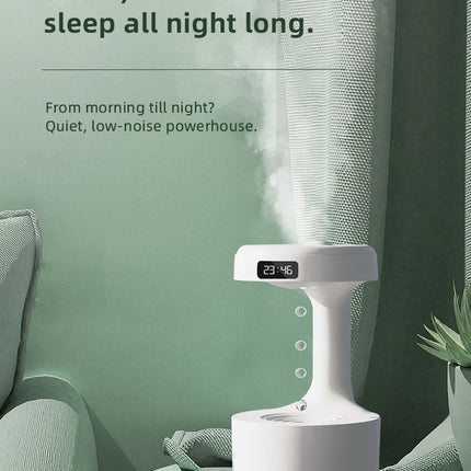 Humidifier Home Office Desktop Water Replenishment Device Creative Backflow Anti gravity Water Drop Humidifier