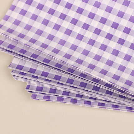 50pcs Food Waxed Paper Oil-Proof Wax Paper Bread Sandwich Burger Fries Macarons Packaging Kitchen Baking Tool Packaging Decor