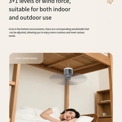 12000mAh ventilateurs de plafond portables ventilateur de Camping en plein Air tente circulateur d'air refroidisseur ventilateur
