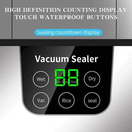 Household vacuum sealing machine cutting knife vacuum preservation machine small sealing machine food plastic sealing machin