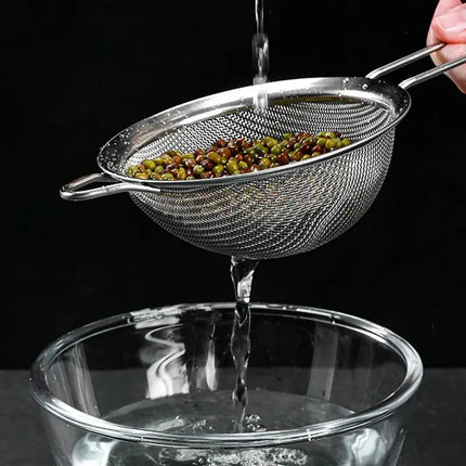 Stainless Steel Fine Mesh Strainers Set
