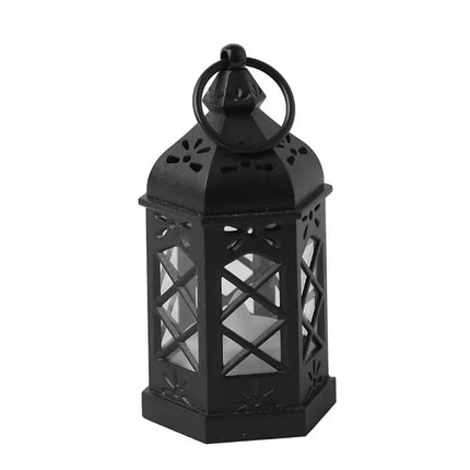 Retro Hexagonal LED Lantern
