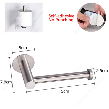 Adhesive Toilet Roll Holder