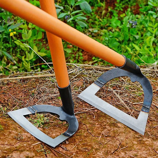 Steel Hollow Hoe Weeding Rake