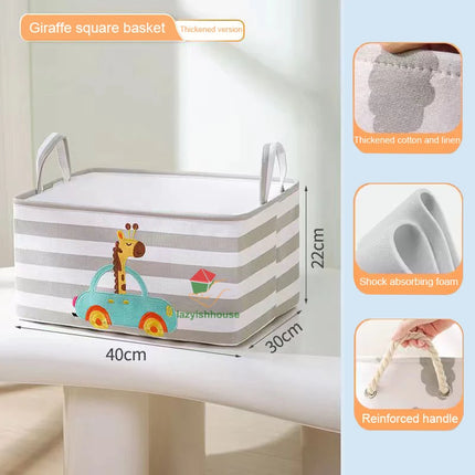 Folding Linen Storage Basket