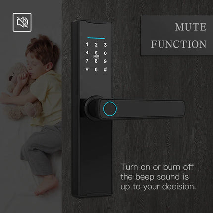 Smart Fingerprint Door Lock for Home Security Access