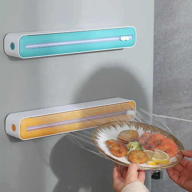 Magnetic Food Film Dispenser with Cutter