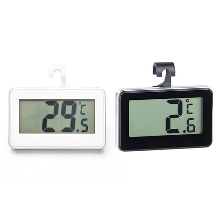 Electronic Thermometer Household Digital Temperature Meter Refrigerator Wall Hanging Thermometer Freezer Frost Alarm Thermometer