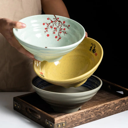 Melamine Japanese Style Noodle Soup Bowl