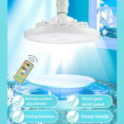 Smart 2-in-1 Ceiling Fan with Light