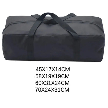Oxford Cloth Mobile Luggage Bag Outdoor Waterproof Tent Storage Bag Laundry Shopping Bag Cube Home Storage And Packaging Tools