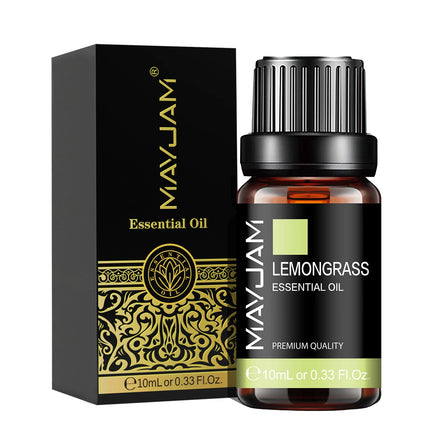 MAYJAM 10ml Essential Oils For Humidifier Diffuser Scented Candle Handmade Soap Air Freshener Lavender Peppermint Lemon