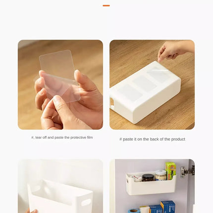 1pc Plastic Crisper Kitchen Storage Organization Refrigerator Storage Box Fruit and Vegetable Freezer Kitchen Home Organizer